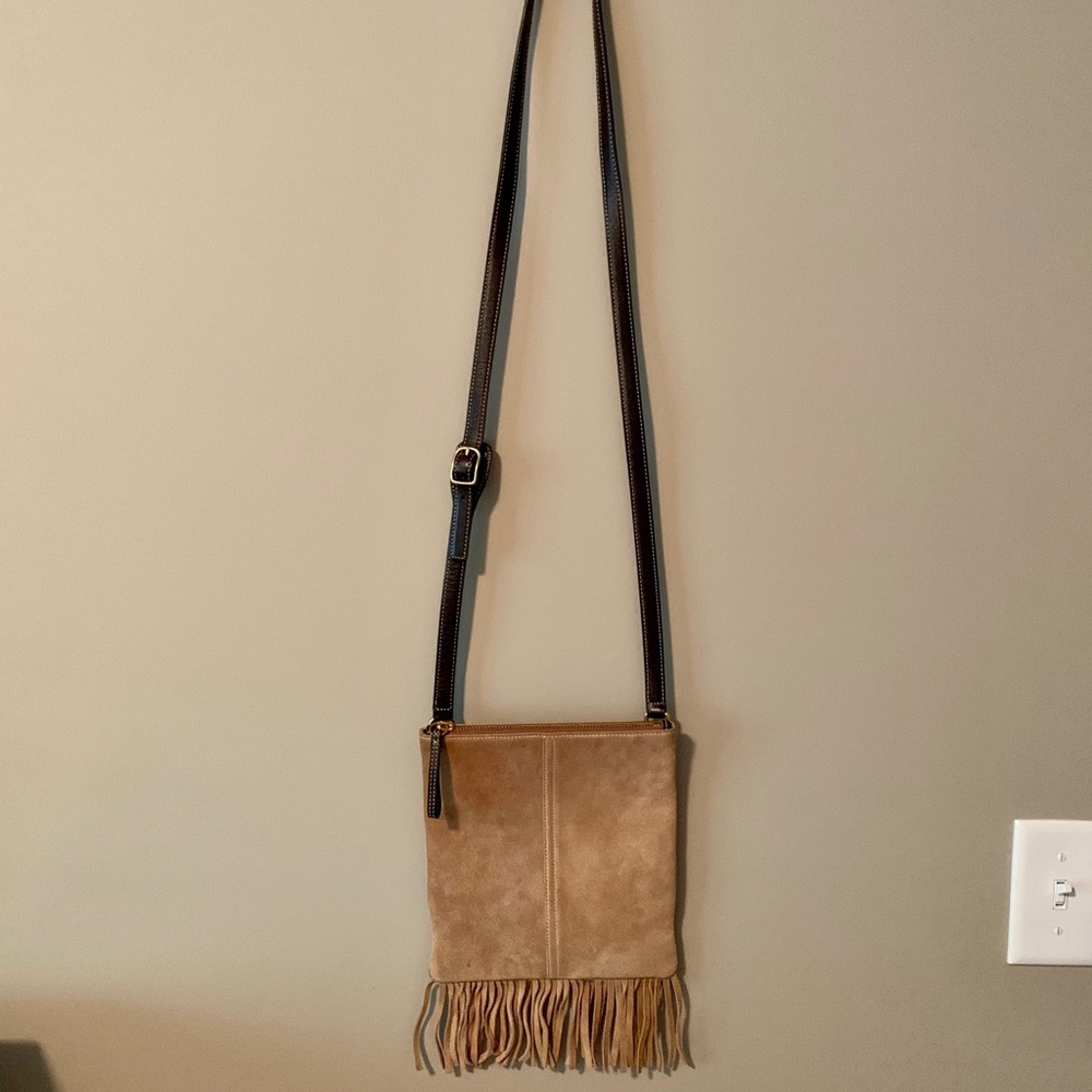 Coach Fringe Suede Bag